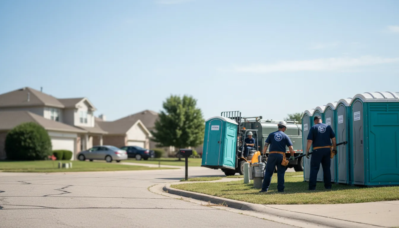 Porta Potty Rental in Peoria, IL near me
